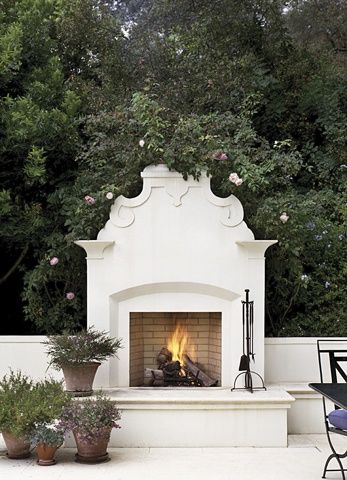 Outdoor Fireplace