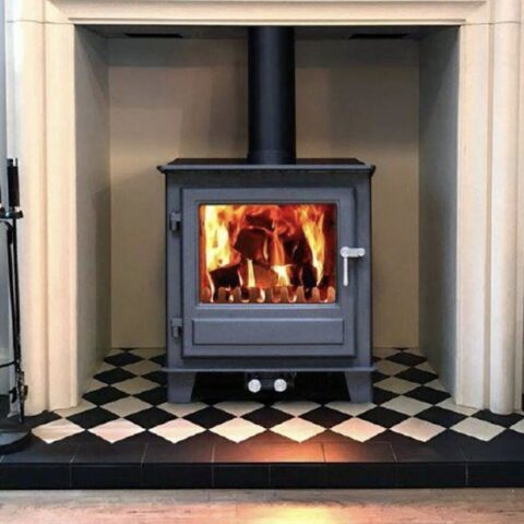 the clock multifuel stove