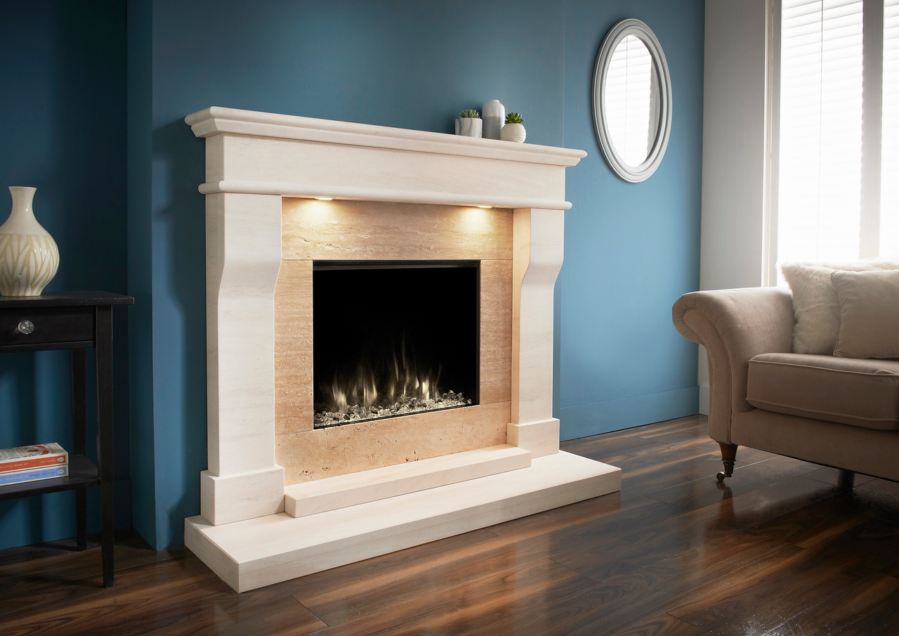 The York Fireplace shown Electric Fireplaces for sale