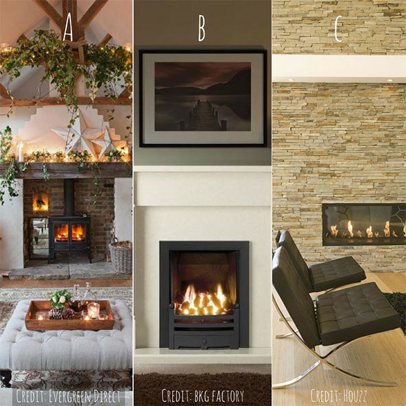 Appealing fireplaces