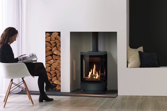 Gazco Loft gas stove 