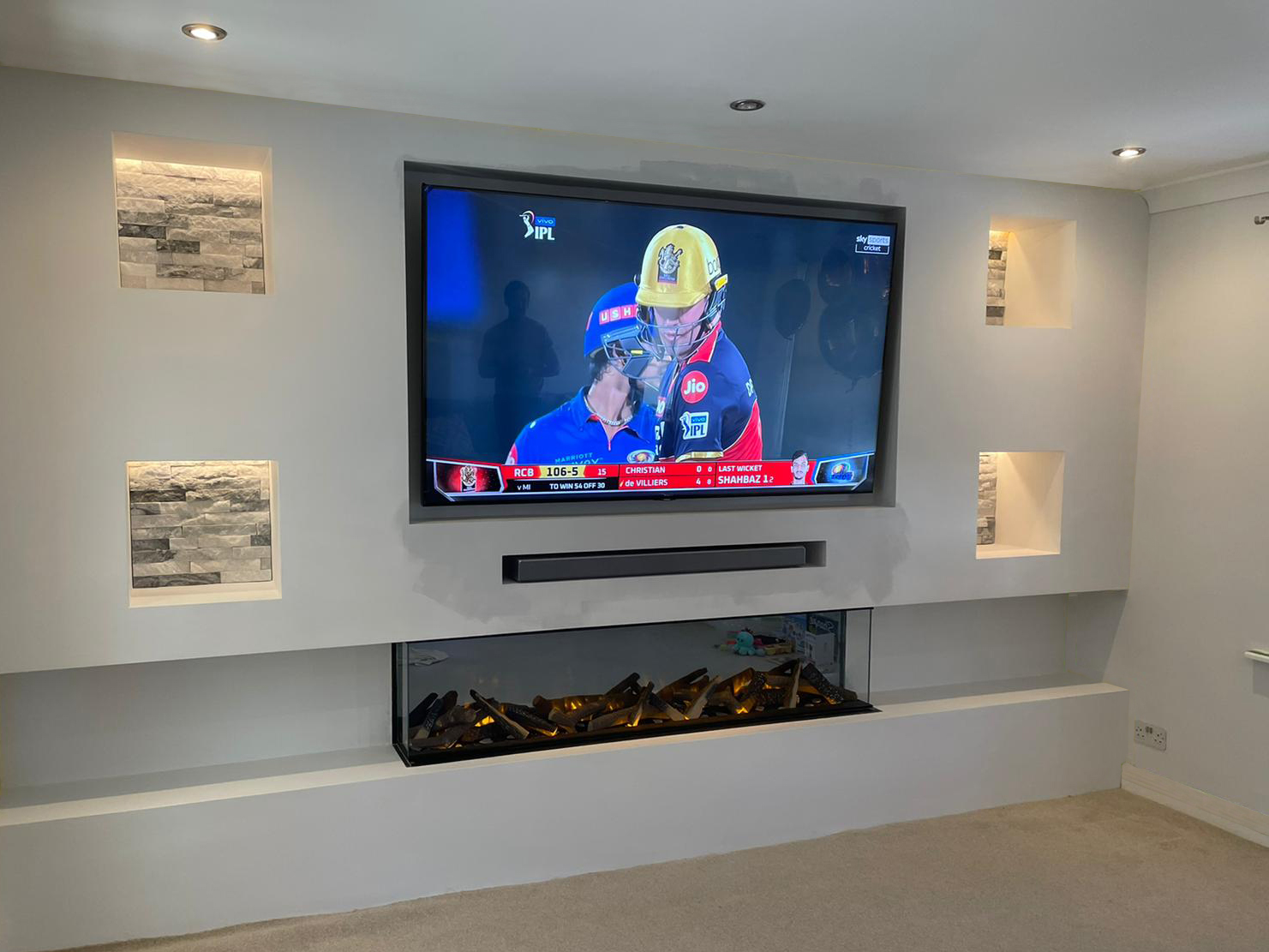 Evonic e1800mm Panoramic Fire