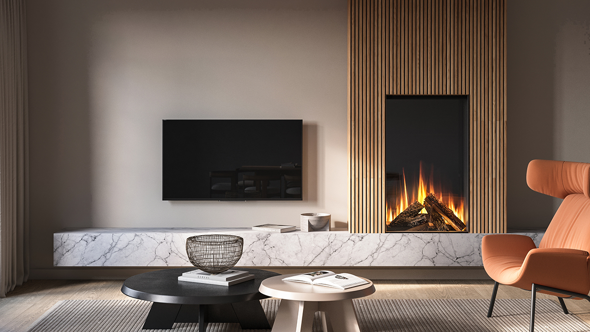 British Fires Knightwood Electric Fire