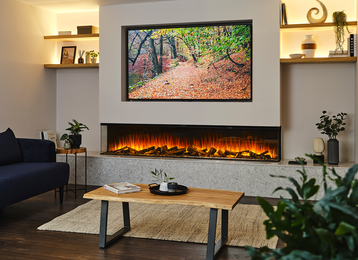 British Fires New Forest Electric Fire 2400