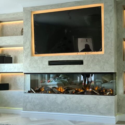 Media Wall Fire