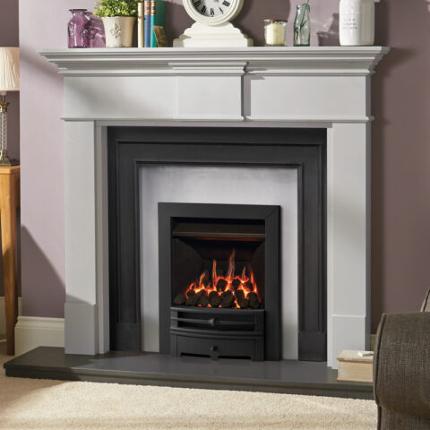 Matt Black Gazco Logic HE Chartwell Lifestyle Setting